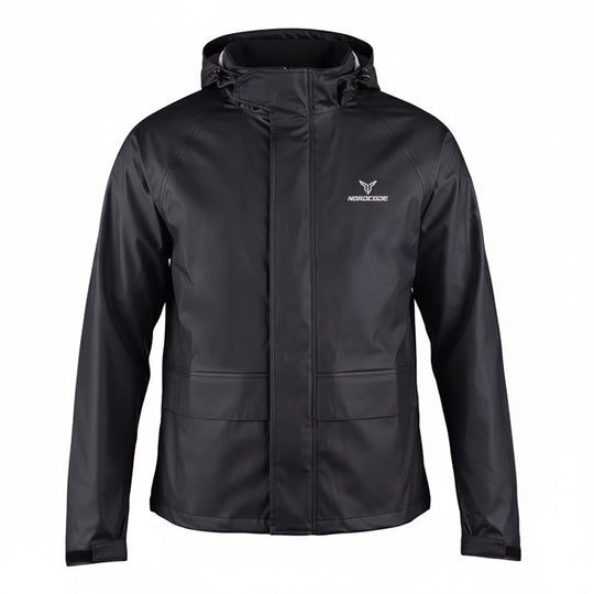 Αδιάβροχο & διαπνέον μπουφάν Nordcode Rain Jacket stretched μαύρο