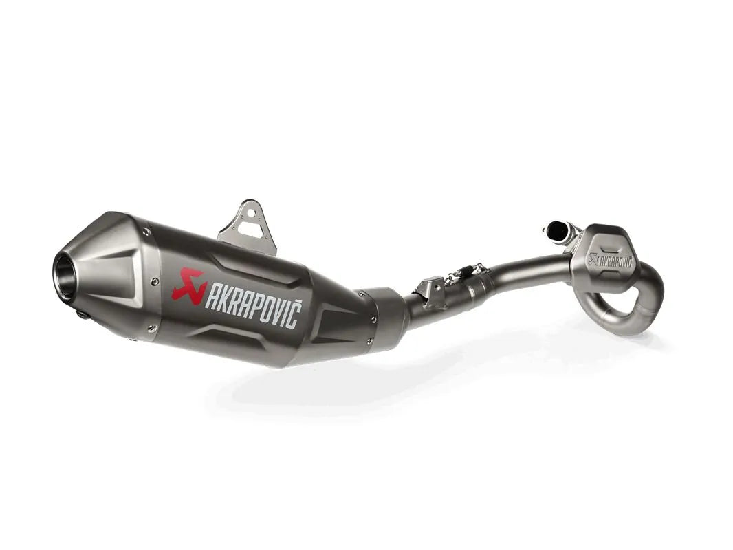 EXHAUST TI CRF450R ΓΙΑ HONDA CRF 450 R / CRF 450 RX '21–'24 | AKRAPOVIC-S-H4MET16-FDHLTA