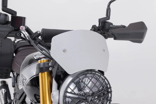 WINDSCREEN SCRAMBLER 400X SILVER ΓΙΑ TRIUMPH SCRAMBLER 400 X ABS '24 | SW-MOTECH-SCT.11.616.10000/S