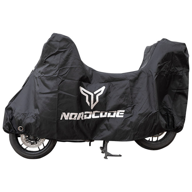 Kάλυμμα μοτό αδιάβροχο Nordcode Evo plus premium + top case μαύρο