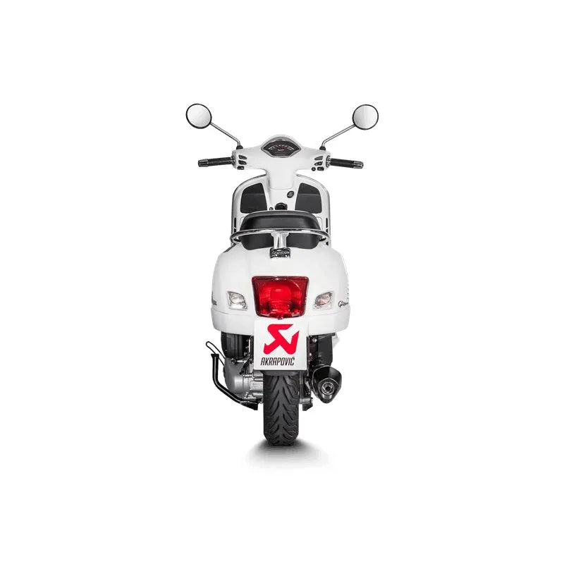 MUFFLER SS/CF BLK GTS125 ΓΙΑ VESPA GTS 125 I.E. ABS / GTS 125 IGET ABS / GTS 150 I.E. ABS '17–'20 | AKRAPOVIC-S-VE125SO1-HZBL