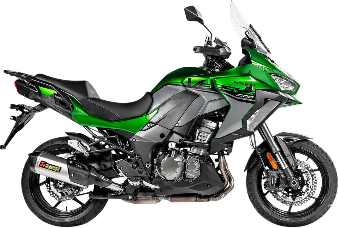 MUFFLER TI VERSYS 1000 ΓΙΑ KAWASAKI KLZ 1000 ABS '19–'24 | AKRAPOVIC-S-K10SO22-HWT