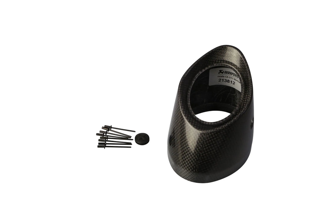 END CAP CF EC280 ΓΙΑ YAMAHA '17–'24 | AKRAPOVIC-V-EC280