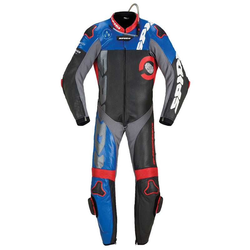 Φόρμα ολόσωμη Spidi Dp-Progressive Perforated Pro κόκκινο/μπλε 238