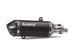 MUFFLER SS/CF BLK GTS125 ΓΙΑ VESPA GTS 125 IGET ABS '21–'24 | AKRAPOVIC-S-VE125SO2-HZBL