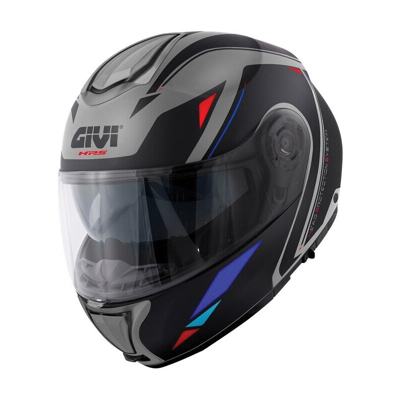 Κράνος Givi X26 Square grey/blue/red matt (Pinlock Included)