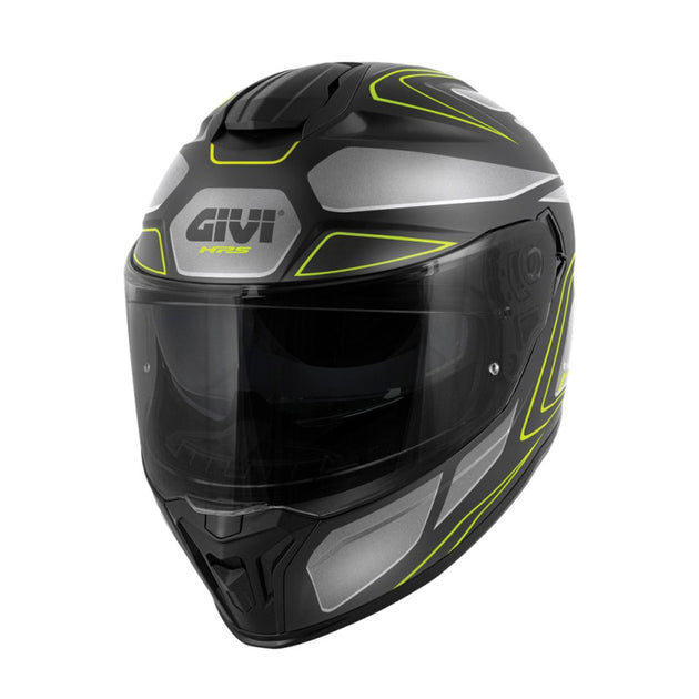 Κράνος Givi H55.1 Zephir black/silver/titanium/fluo yellow matt