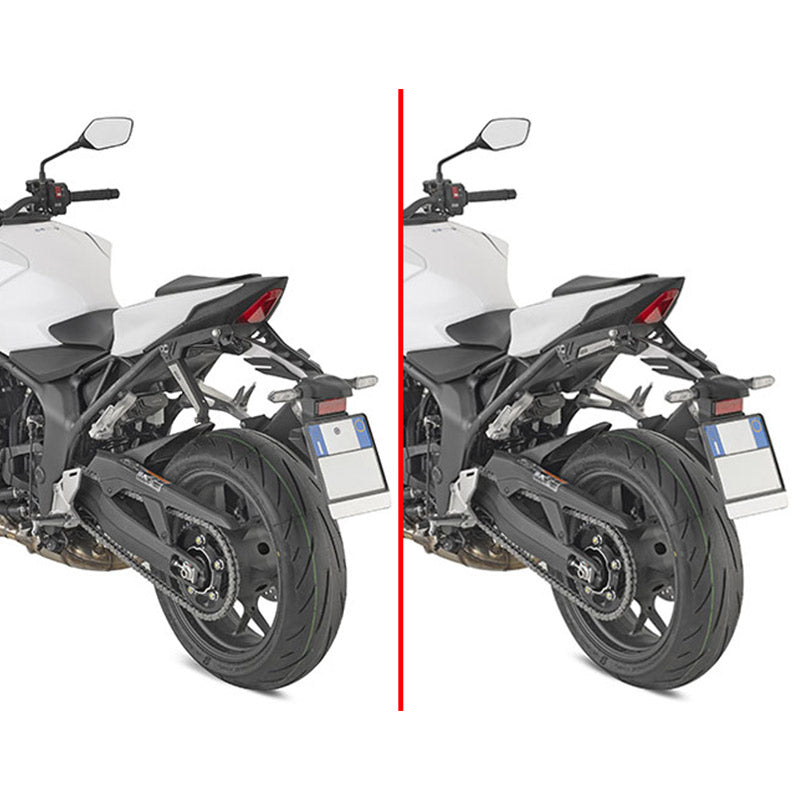 Πλαϊνές αναδιπλούμενες βάσεις Givi STL1215 Honda CB 1000 Hornet '25-'26