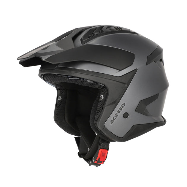 Κράνος Acerbis Jet Aria Evo metallic 27887.073 σκούρο γκρι