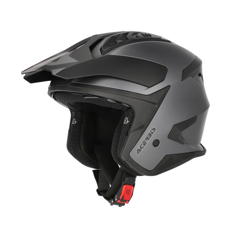 Κράνος Acerbis Jet Aria Evo metallic 27887.073 σκούρο γκρι