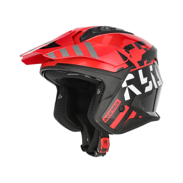 Κράνος Acerbis Jet Aria Evo graphic 27886.323 μαύρο/κόκκινο