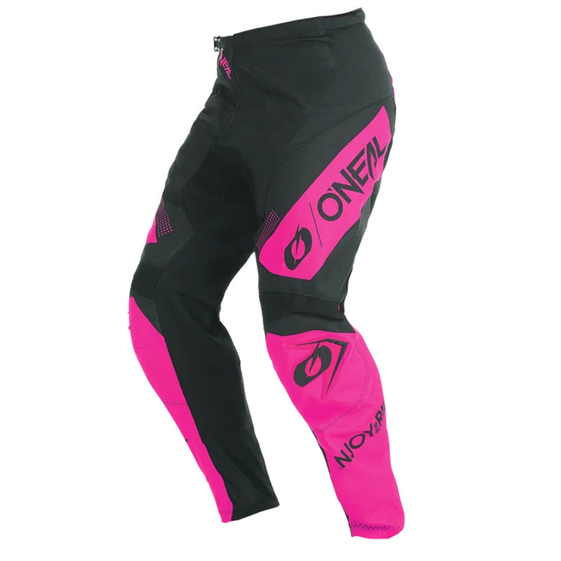MX παντελόνι Oneal Element Racewear V.27 μαύρο/ροζ