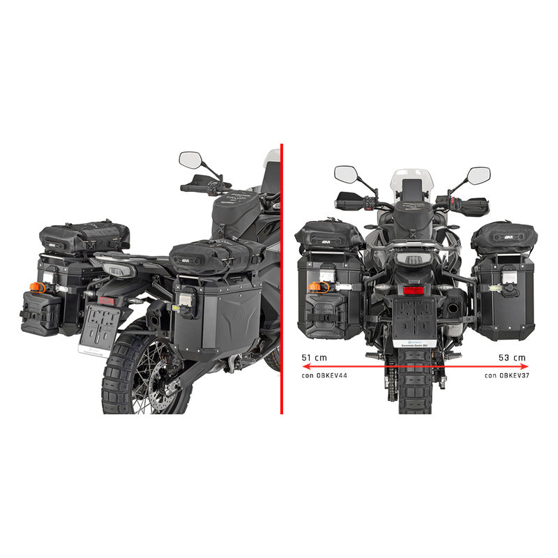 Βάσεις πλαϊνών βαλιτσών Givi PLO9227CAM CFMoto 800MT-X '25 / 1000 MT-X '26