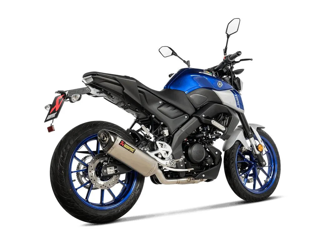 EXHAUST RAC TI R125/MT125 ΓΙΑ YAMAHA MT-125 ABS / YZF-R 125 ABS / YZF-R25 '21–'26 | AKRAPOVIC-S-Y125R11-HZT