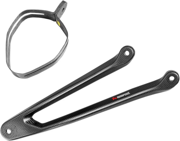 BRACKET MUFF CF ZX10R ΓΙΑ KAWASAKI ZX-10 '16–'20 | AKRAPOVIC-P-MBK10E2