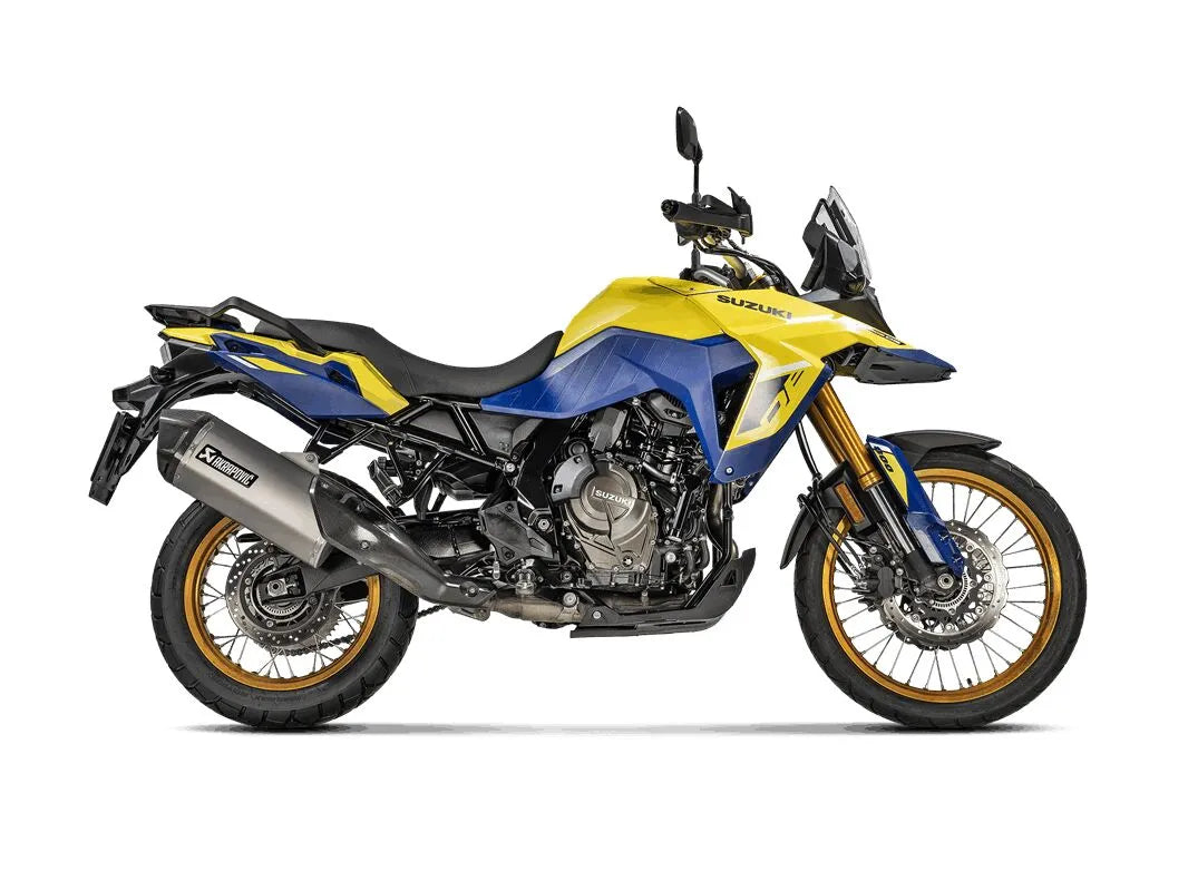MUFFLER TI/CF V-STROM 800 ΓΙΑ SUZUKI V-STROM 800 ABS / V-STROM 800 DE ABS '23–'26 | AKRAPOVIC-S-S8SO1-HAFT