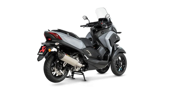 MUFFLER SS/CF X-MAX 300 ΓΙΑ YAMAHA '21–'24 | AKRAPOVIC-S-Y3SO3-HRSS
