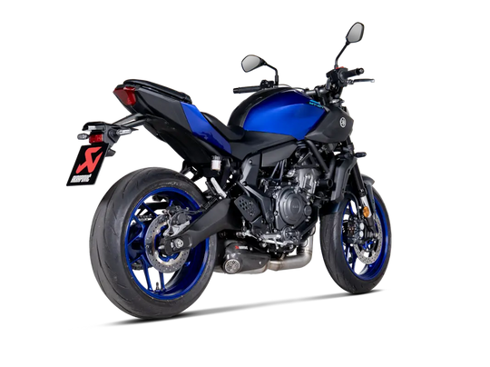 EXHAUST RACING LINE STAINLESS STEEL/CARBON MT-07 ΓΙΑ YAMAHA MT-07 ABS / MT-07 GT ABS '20–'26 | AKRAPOVIC-S-Y7R13-HKGKHSS