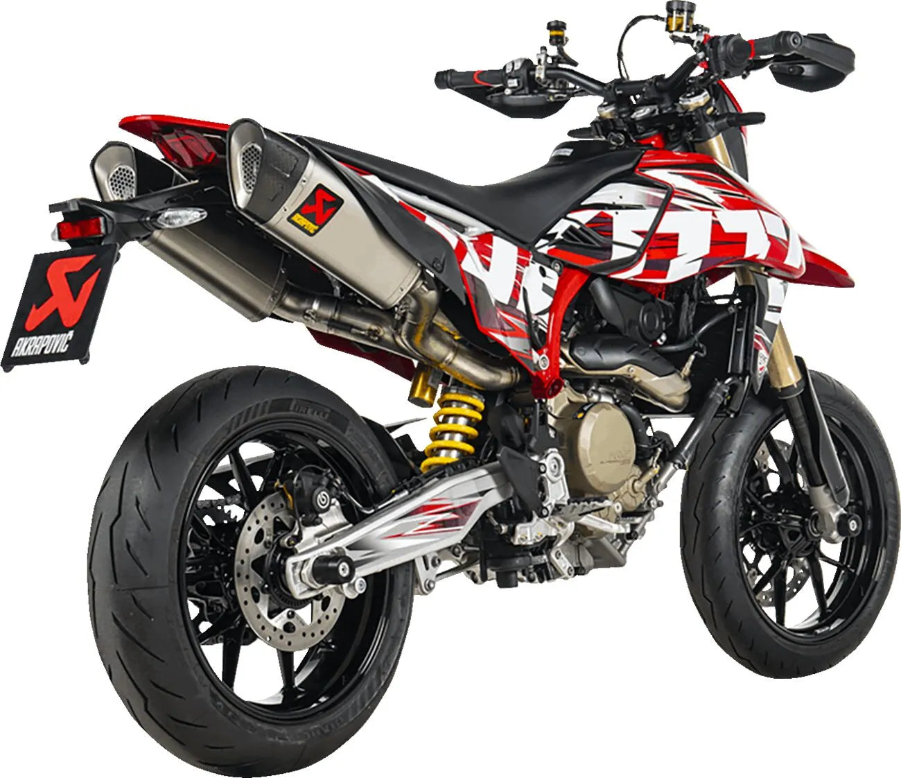 MUFFLERS TI HYPERMOTARD 698 ΓΙΑ DUCATI HYPERMOTARD 698 ABS '24–'26 | AKRAPOVIC-S-D6SO2-HAPLT