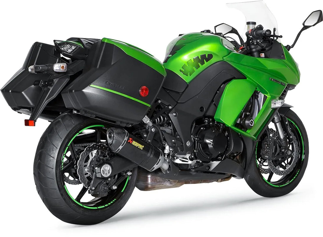 MUFFLERS CF Z1000SX 17 ΓΙΑ KAWASAKI Z 1000 ABS / Z 1000 SX / Z 1000 SX ABS '14–'19 | AKRAPOVIC-S-K10SO19-HZC