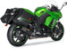 MUFFLERS CF Z1000SX 17 ΓΙΑ KAWASAKI Z 1000 ABS / Z 1000 SX / Z 1000 SX ABS '14–'19 | AKRAPOVIC-S-K10SO19-HZC