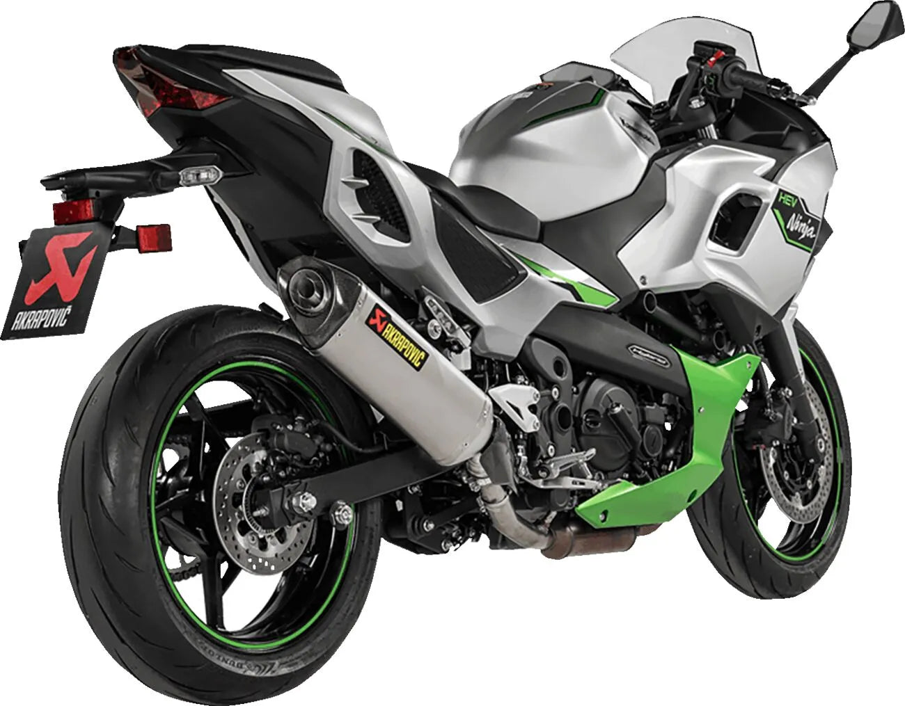 MUFFLER SLIP-ON TITANIUM KAW Z7 HYBRID/NINJA 7 ΓΙΑ KAWASAKI NINJA 7 ABS '24–'25 | AKRAPOVIC-S-K4SO9-HRT