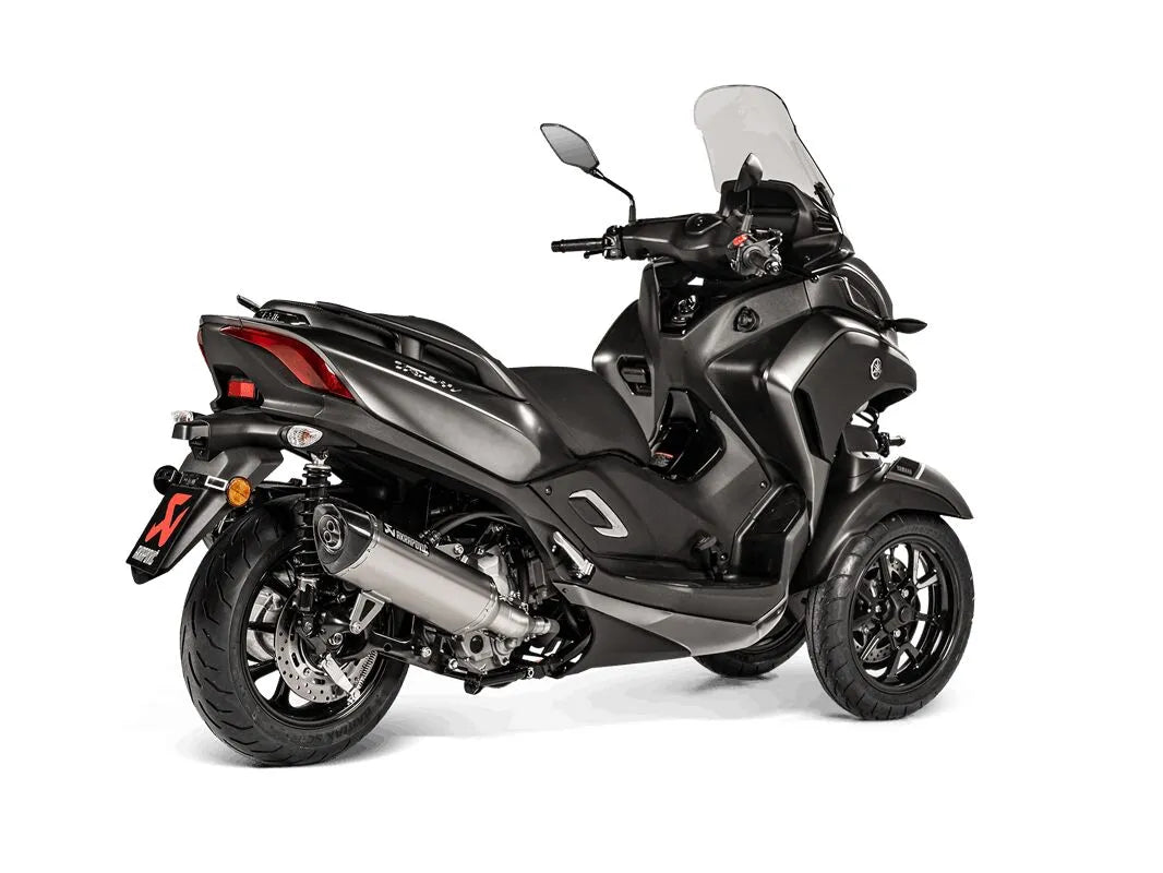 MUFFLER SS/CF TRICITY 300 ΓΙΑ YAMAHA MW 300 ABS '20–'24 | AKRAPOVIC-S-Y3SO2-HRSS