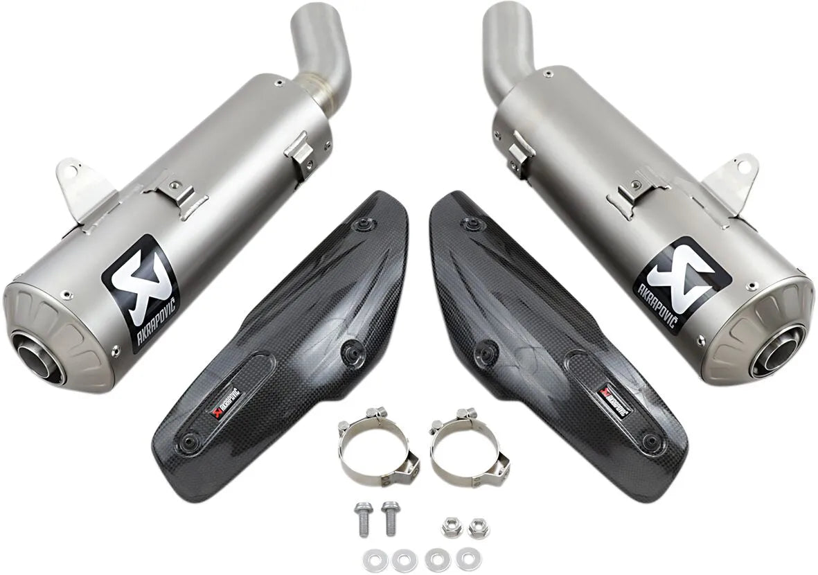 MUFFLER TI DUCATI SBLR 1100 ΓΙΑ DUCATI SCRAMBLER 1100 ABS '18–'24 | AKRAPOVIC-S-D11SO4-HBFGT