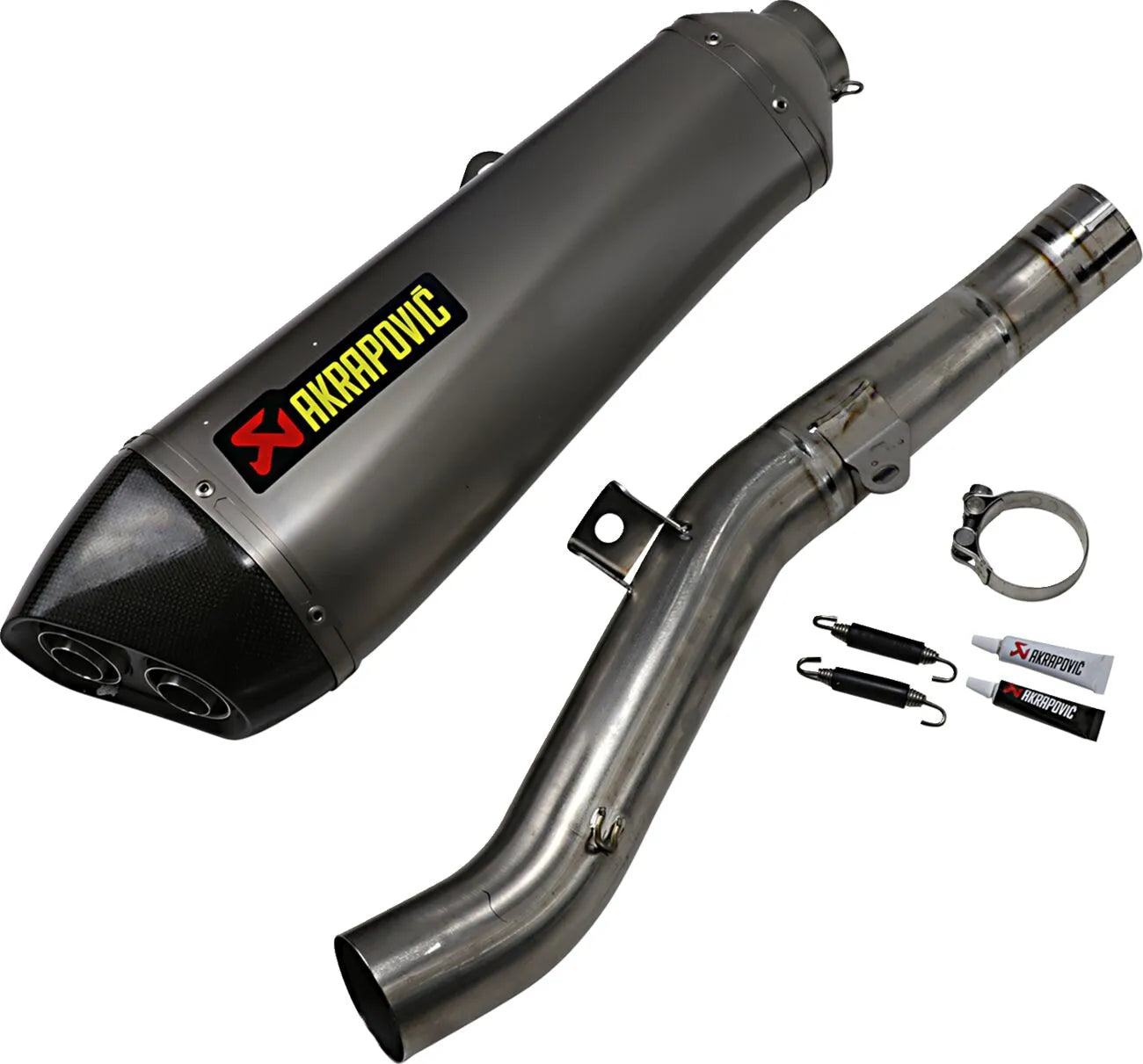 MUFFLERS TI/CF GTR 1400 ΓΙΑ KAWASAKI '08–'17 | AKRAPOVIC-S-K14SO5-HZAAT