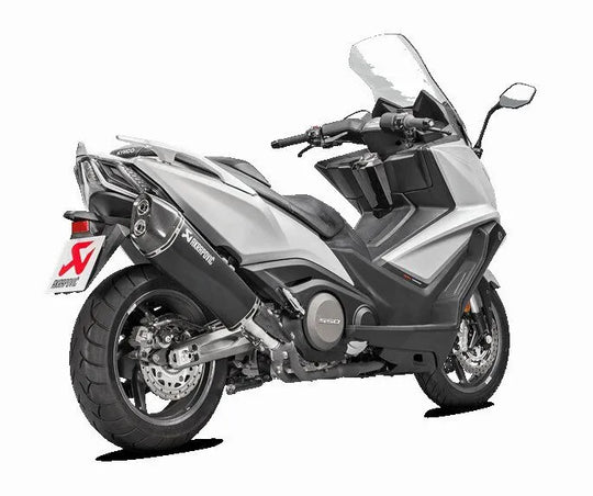 MUFFLER SS BLK KYM AK550 ΓΙΑ KYMCO AK 550 I ABS '17–'20 | AKRAPOVIC-S-KY5SO1-HRAASSBL