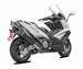 MUFFLER SS BLK KYM AK550 ΓΙΑ KYMCO AK 550 I ABS '17–'20 | AKRAPOVIC-S-KY5SO1-HRAASSBL