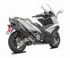MUFFLER SS BLK KYM AK550 ΓΙΑ KYMCO AK 550 I ABS '17–'20 | AKRAPOVIC-S-KY5SO1-HRAASSBL