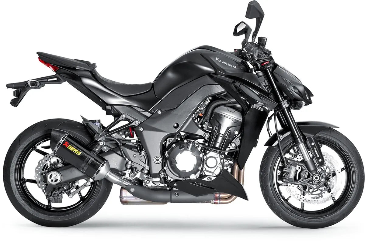MUFFLERS CF Z1000 14-18 ΓΙΑ KAWASAKI Z 1000 ABS / Z 1000 SX / Z 1000 SX ABS '14–'20 | AKRAPOVIC-S-K10SO18-HZC