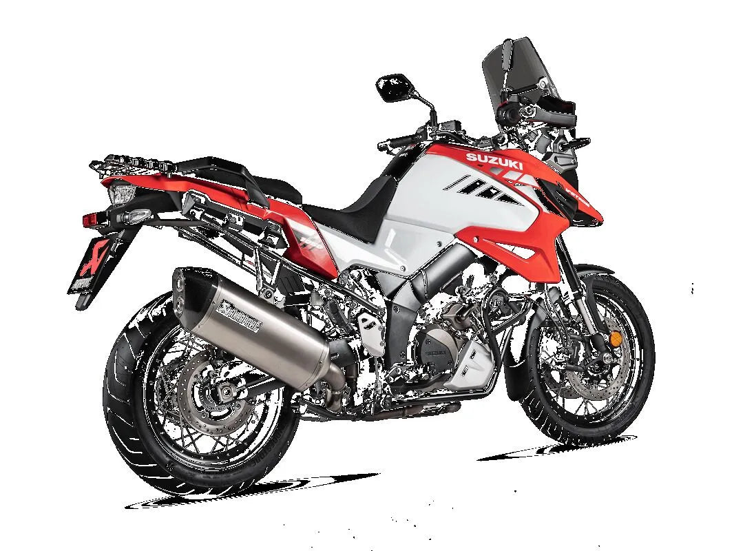 MUFFLER S/O TI V-STROM 1050 ΓΙΑ SUZUKI DL '14–'25 | AKRAPOVIC-S-S10SO18-HAFT