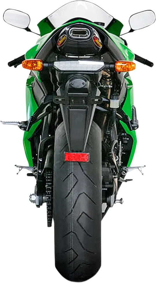 MUFFLER TI/CF ZX-6R 07/08 ΓΙΑ KAWASAKI ZX-6 R 600 '07–'08 | AKRAPOVIC-S-K6SO5-HACT