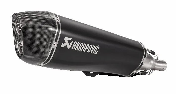 MUFFLER SS BLK PIA MP3 ΓΙΑ PIAGGIO MP3 500 '10–'20 | AKRAPOVIC-S-PI5SO1-HRAASSBL