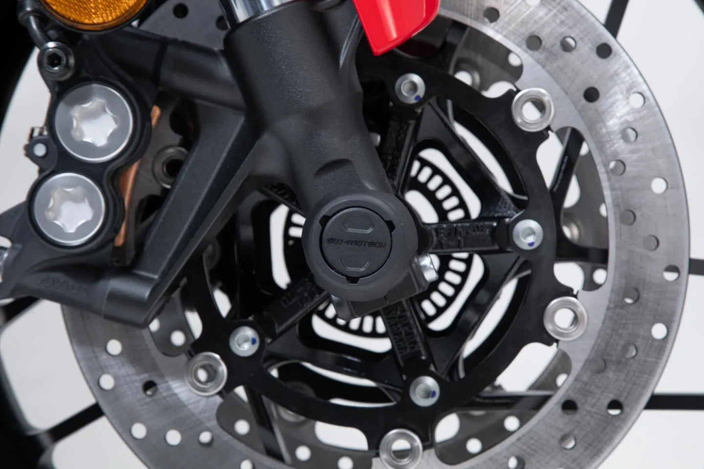 FRONT AXLE SLIDER SET ΓΙΑ YAMAHA MT-09 '21–'25 | SW-MOTECH-STP.06.176.11100/B