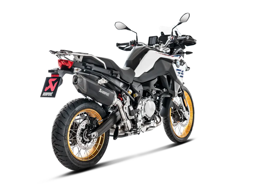 MUFFLER SLIP-ON TI/CF F750GS/850GS/ADV/F800GS ΓΙΑ BMW F 750 GS ABS / F 800 GS ABS / F 850 GS ABS '18–'26 | AKRAPOVIC-S-B9SO3-HFBFCTBL/1