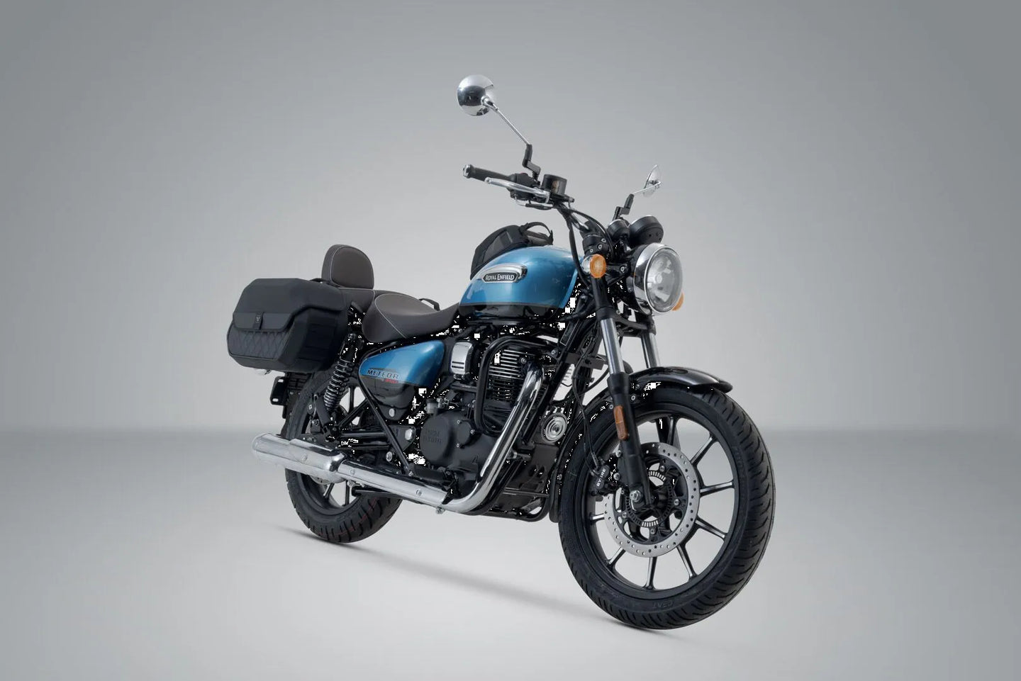 SLH SIDE CARRIER LH1 L ΓΙΑ ROYAL ENFIELD METEOR 350 ABS '21–'24 | SW-MOTECH-HTA.41.682.10000