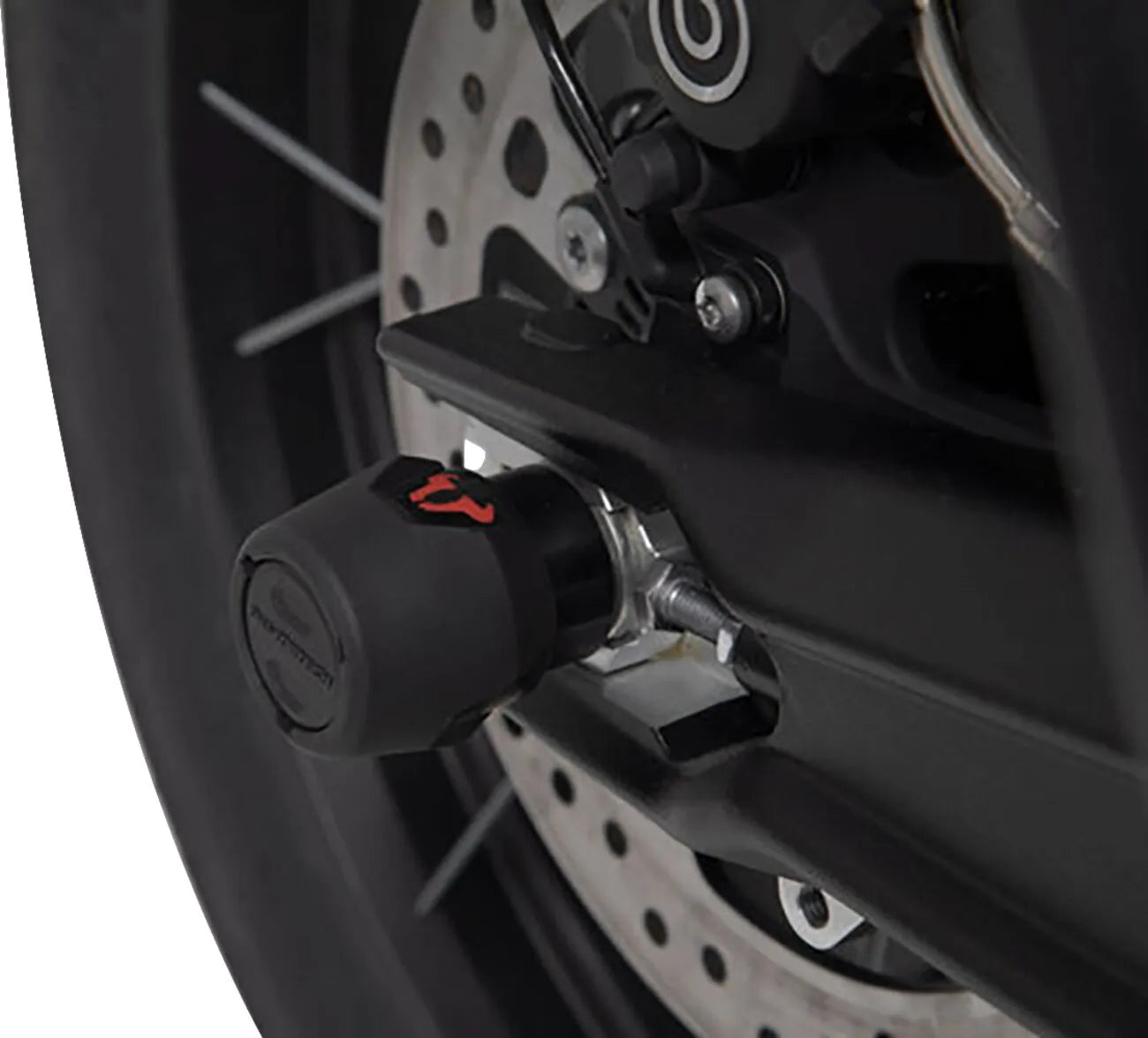 REAR AXLE SLIDER SET ΓΙΑ TRIUMPH TIGER '11–'25 | SW-MOTECH-STP.11.176.10101/B