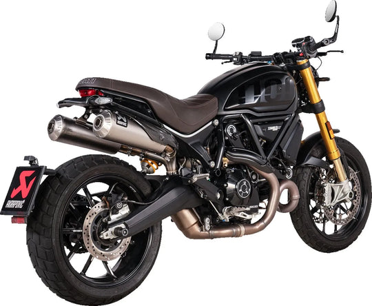 MUFFLER TI DUCATI SBLR 11 ΓΙΑ DUCATI SCRAMBLER 1100 ABS '21–'24 | AKRAPOVIC-S-D11SO13-HBFGT