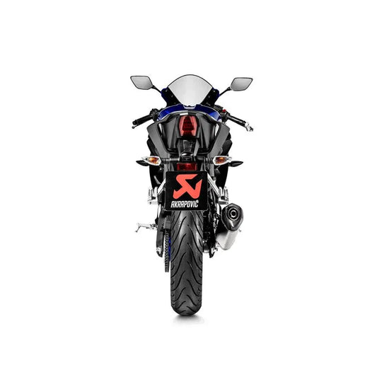 EXHST RAC TI/CF YZF-R125 ΓΙΑ YAMAHA MT-125 ABS / YZF-R 125 ABS / YZF-R15 '19–'20 | AKRAPOVIC-S-Y125R6-HZT