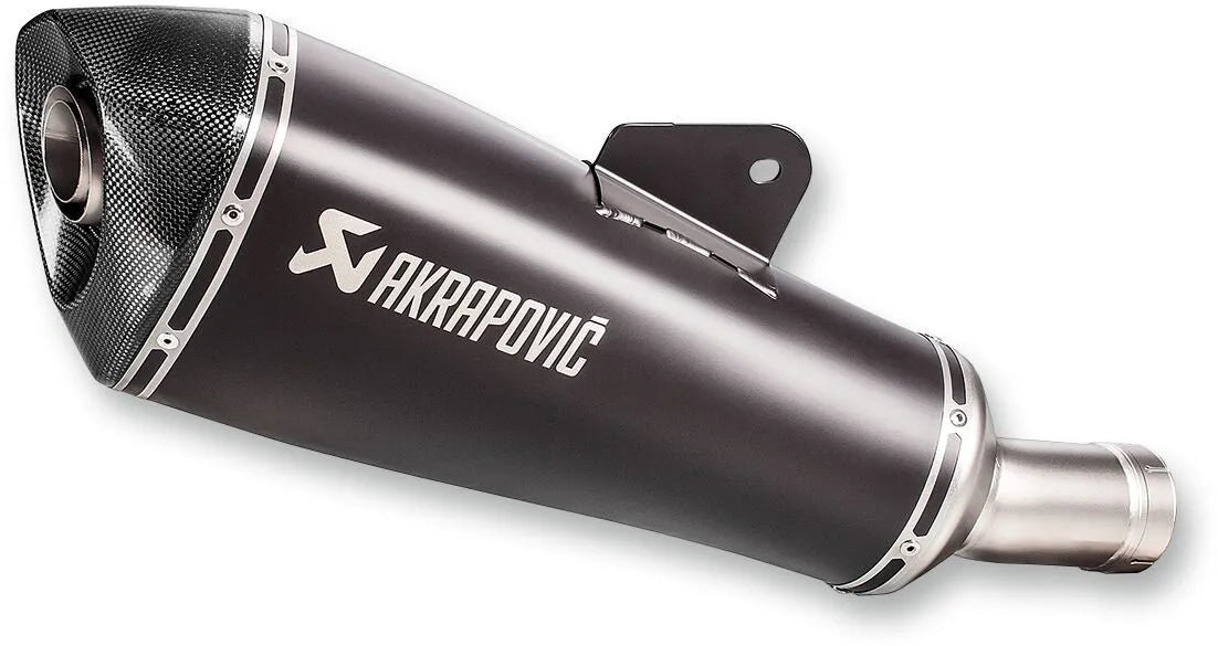 MUFFLER BLK TI R1200R 15 ΓΙΑ BMW R 1200 R ABS / R 1200 RS ABS '15–'18 | AKRAPOVIC-S-B12SO19-HLGBL