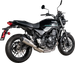 MUFFLER S/O TI Z650RS '22 ΓΙΑ KAWASAKI Z 650 RS ABS '22–'24 | AKRAPOVIC-S-K6SO8-HCQT
