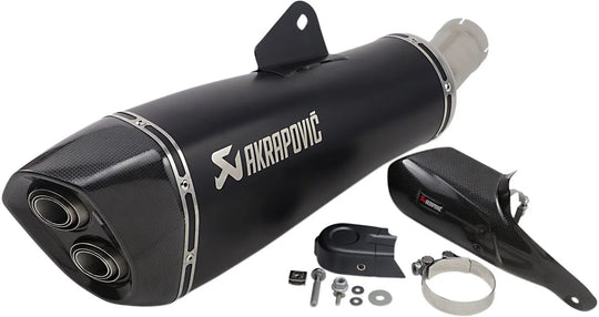 MUFFLER TI BK R1250 RS ΓΙΑ BMW R 1250 R ABS / R 1250 RS ABS '19–'24 | AKRAPOVIC-S-B12SO22-HALAGTBL