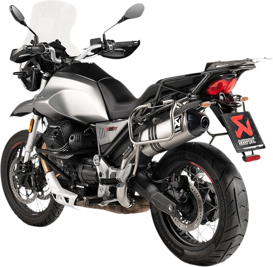 MUFFLER TI M-G V85 ΓΙΑ MOTO GUZZI V85 850 TT '18–'24 | AKRAPOVIC-S-MG8SO2-HFTT