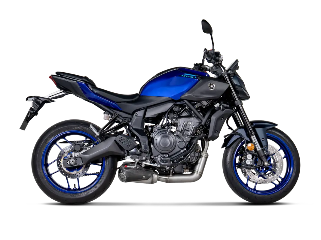 EXHAUST RACING LINE STAINLESS STEEL/CARBON MT-07 ΓΙΑ YAMAHA MT-07 ABS / MT-07 GT ABS '20–'26 | AKRAPOVIC-S-Y7R13-HKGKHSS