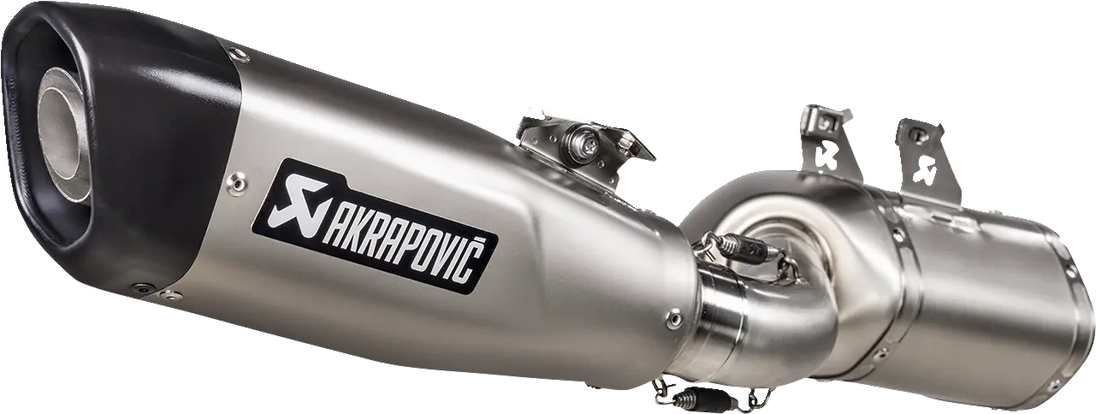 MUFFLER S/O TI Z650RS '22 ΓΙΑ KAWASAKI Z 650 RS ABS '22–'24 | AKRAPOVIC-S-K6SO8-HCQT