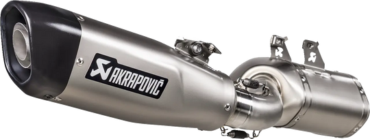MUFFLER S/O TI Z650RS '22 ΓΙΑ KAWASAKI Z 650 RS ABS '22–'24 | AKRAPOVIC-S-K6SO8-HCQT