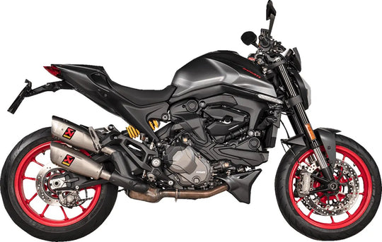 MUFFLER TI  MONSTER ΓΙΑ DUCATI MONSTER 937 ABS / MONSTER 937 SP ABS '21–'25 | AKRAPOVIC-S-D9SO17-HCQT